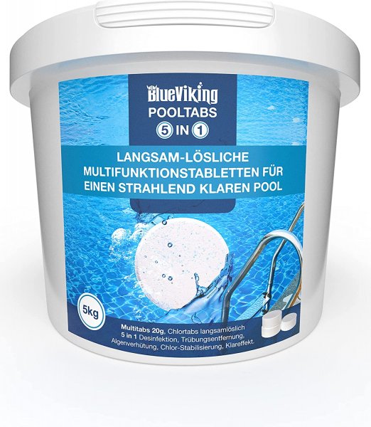 Chlor 3x 5kg Eimer, 200gr. Tabs