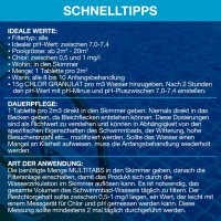 Chlor 3x 5kg Eimer, 20gr. Tabs